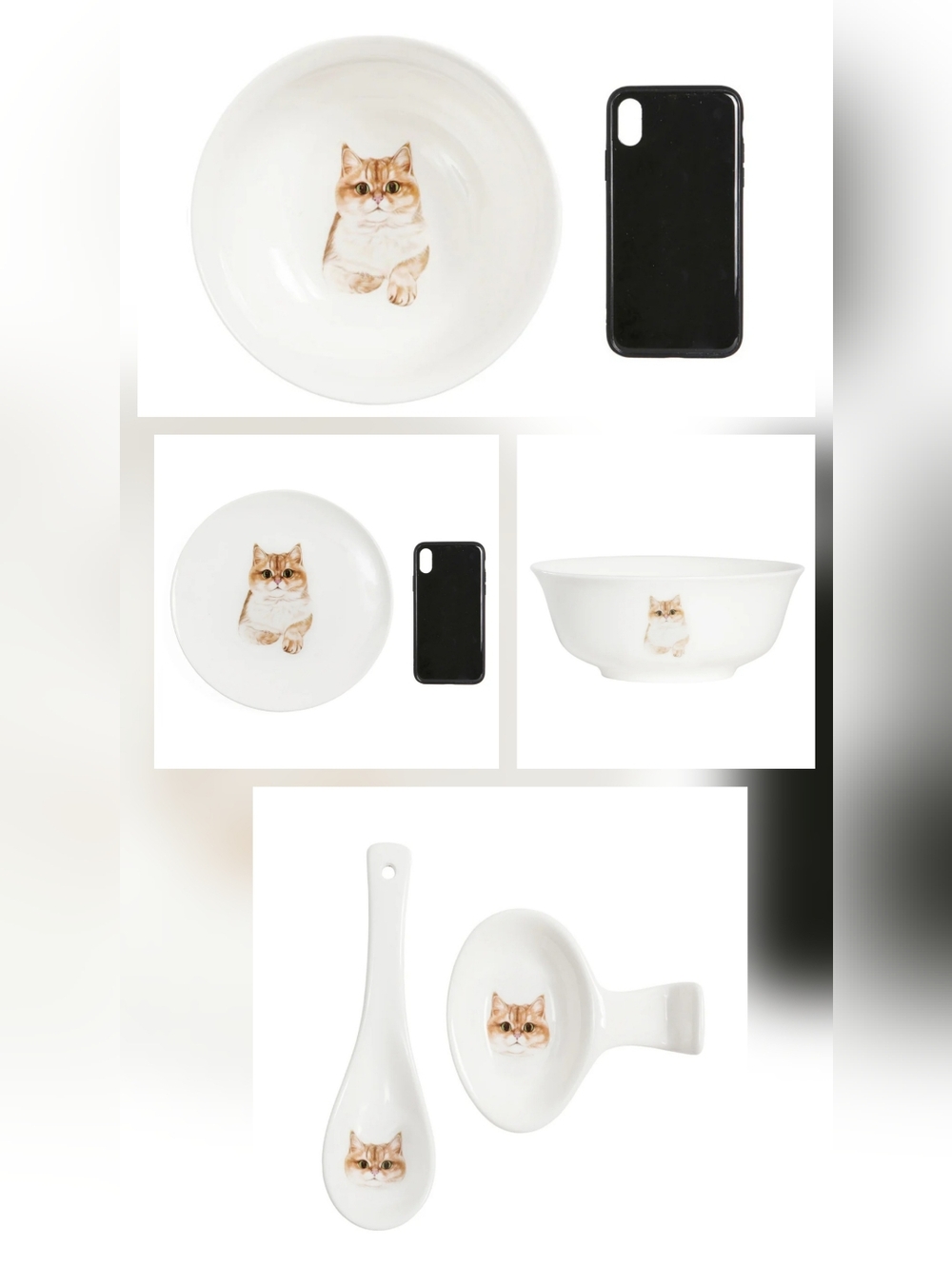 NIB🔥 4pcs British  Golden  Porcelain Dining Set 🔥 Not Restock 🔥